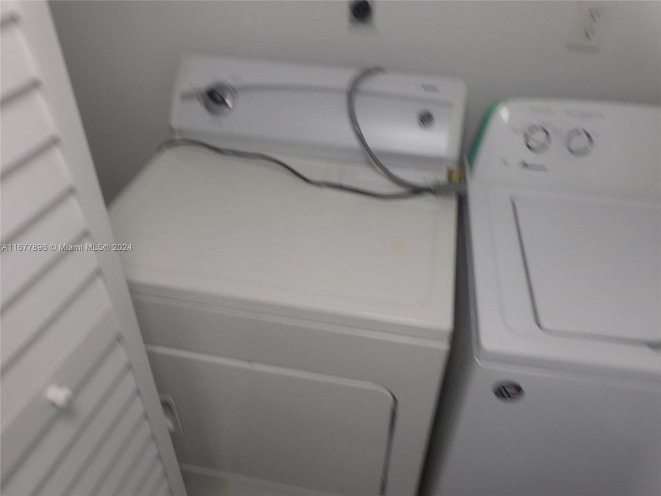 Washer and dryer