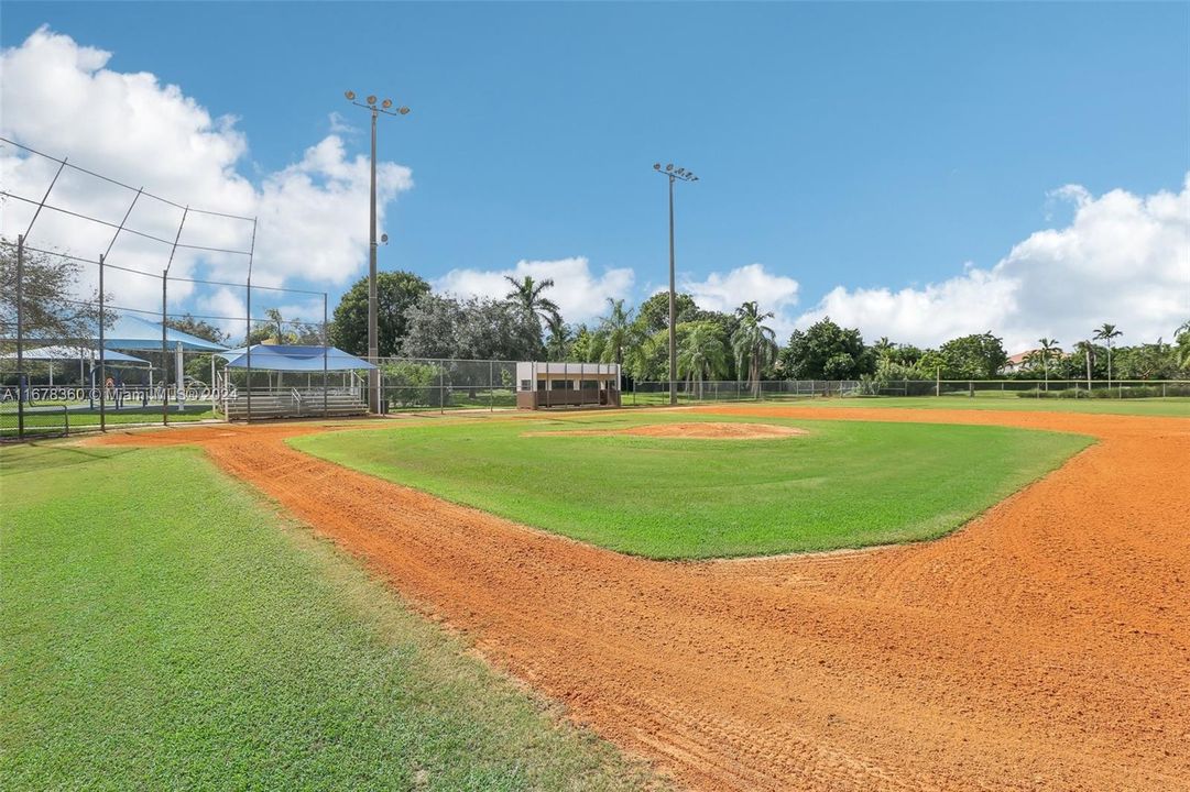 Ball park nearby home