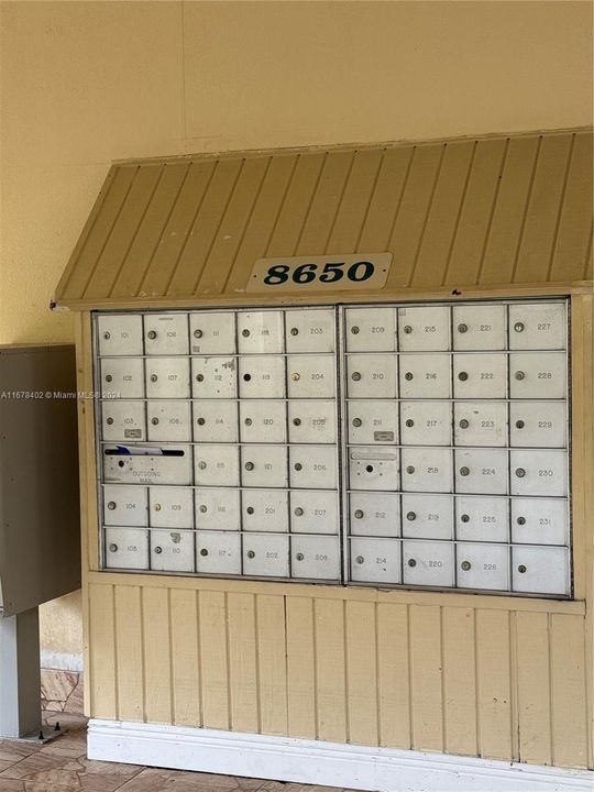 Mailboxes - Building 3