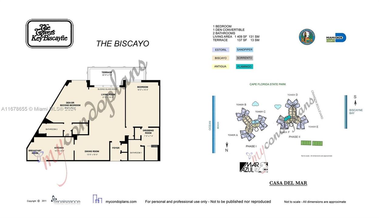 En Venta: $1,250,000 (2 camas, 2 baños, 1409 Pies cuadrados)