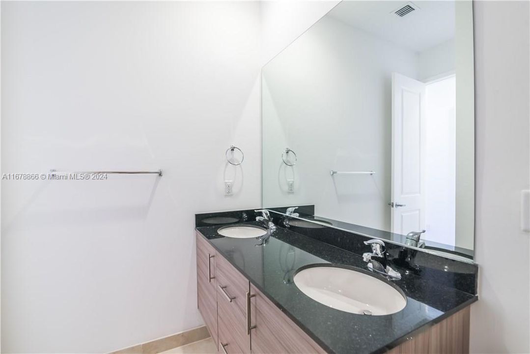 Bathroom inside the largest room