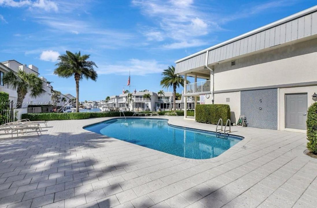 Pool patio