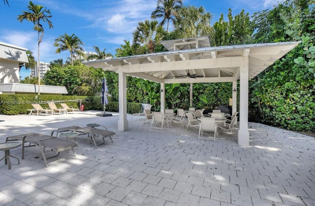 Pool patio