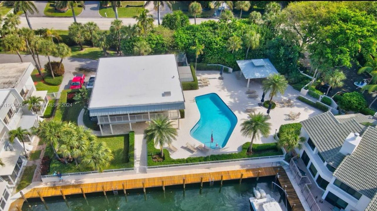 Clubhouse and pool view