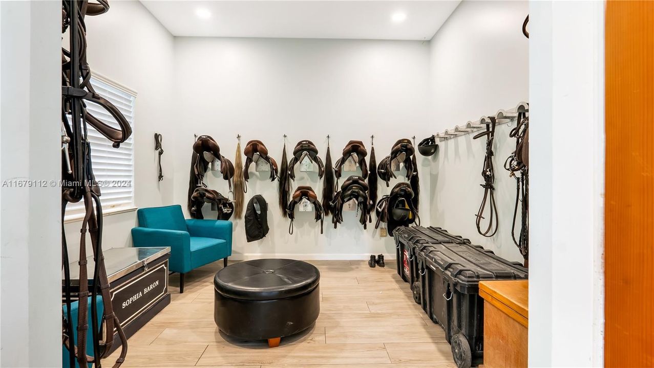 tack room