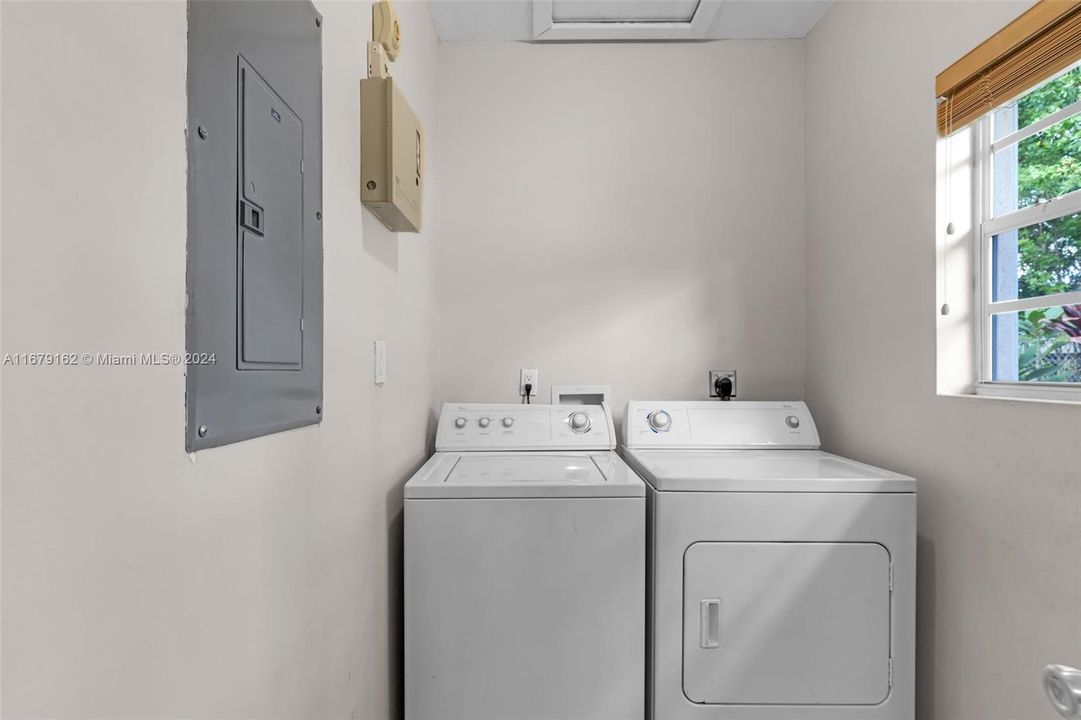 Second house laundry room