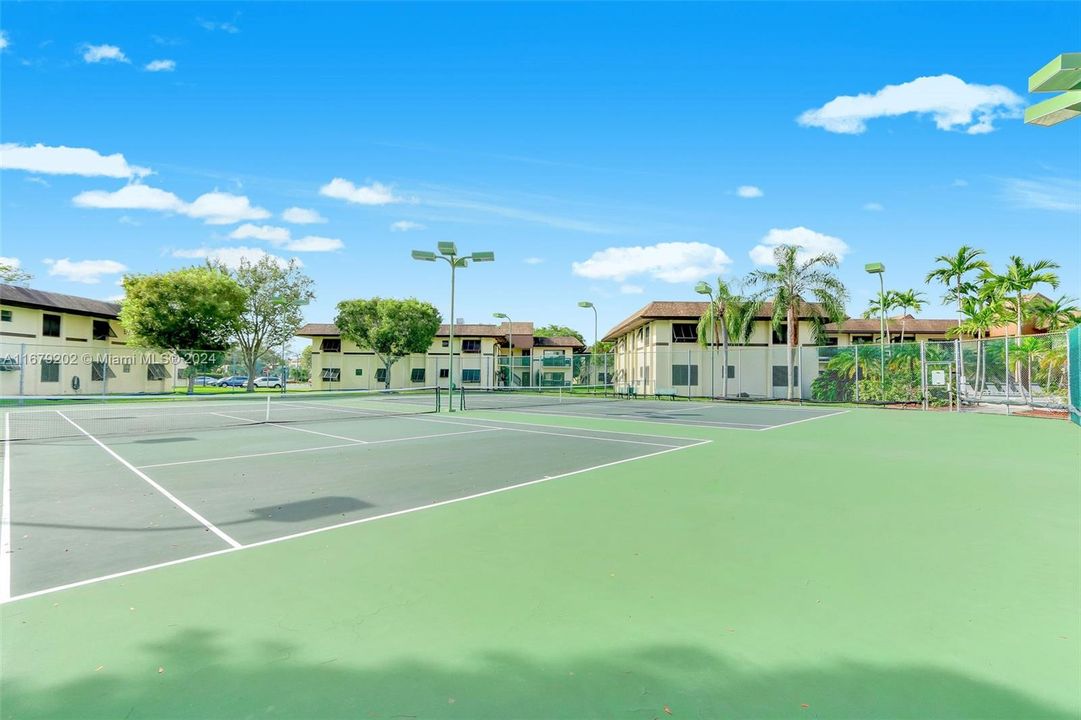 TENNIS COURTS