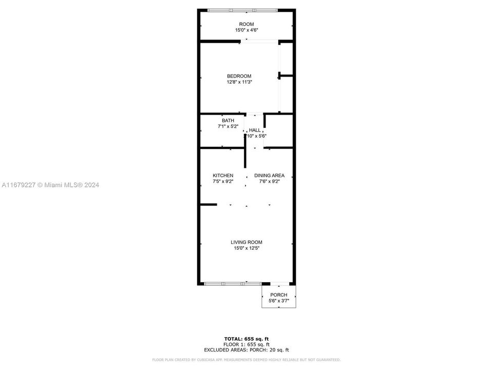 En Venta: $119,900 (1 camas, 1 baños, 590 Pies cuadrados)