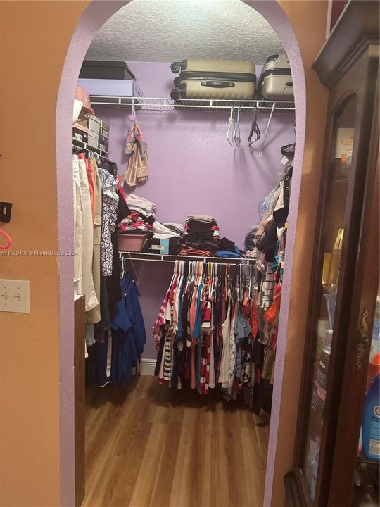 Primary Bedroom Closet 1