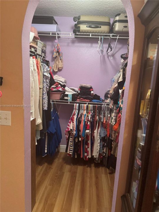 Primary Bedroom Closet 1