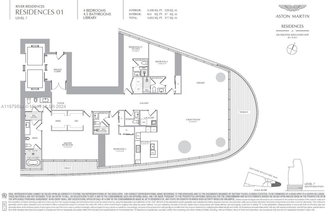 На продажу: $6,999,000 (4 спален, 4 ванн, 3438 Квадратных фут)