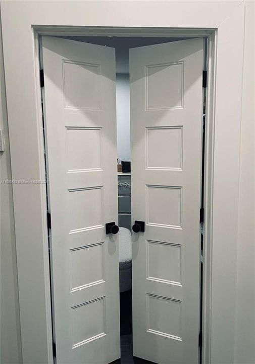 Large walk in closet