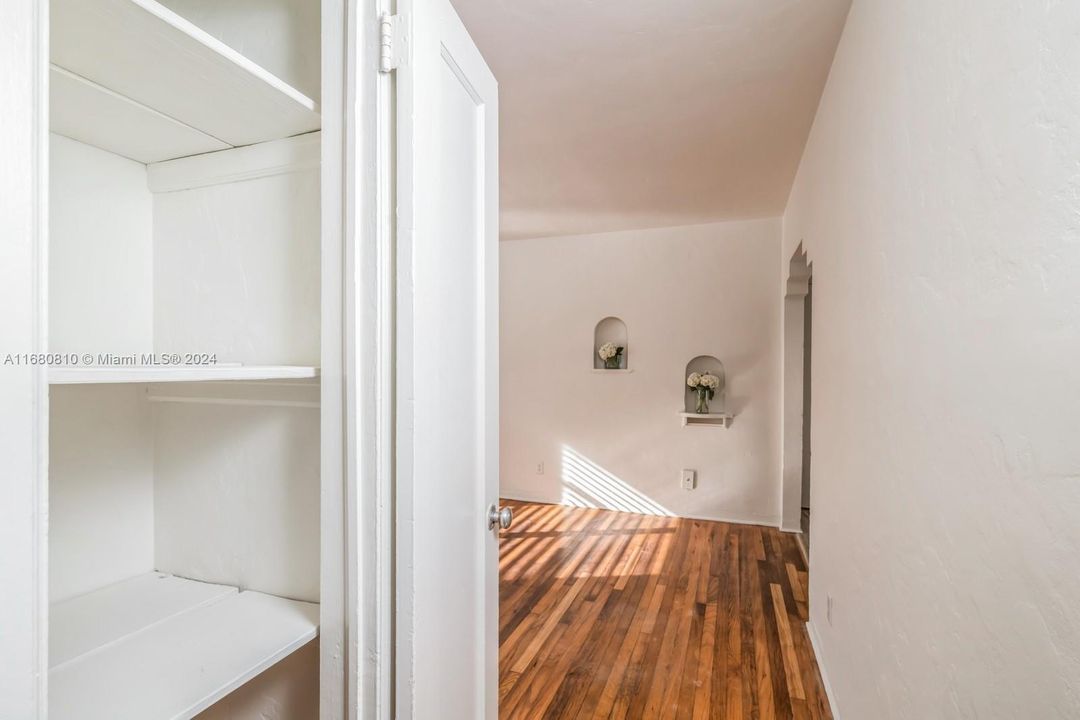 Hallway; Linen Closet