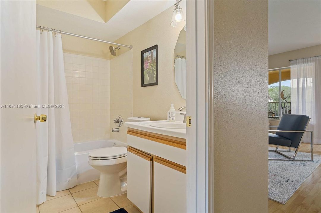 Second bathroom