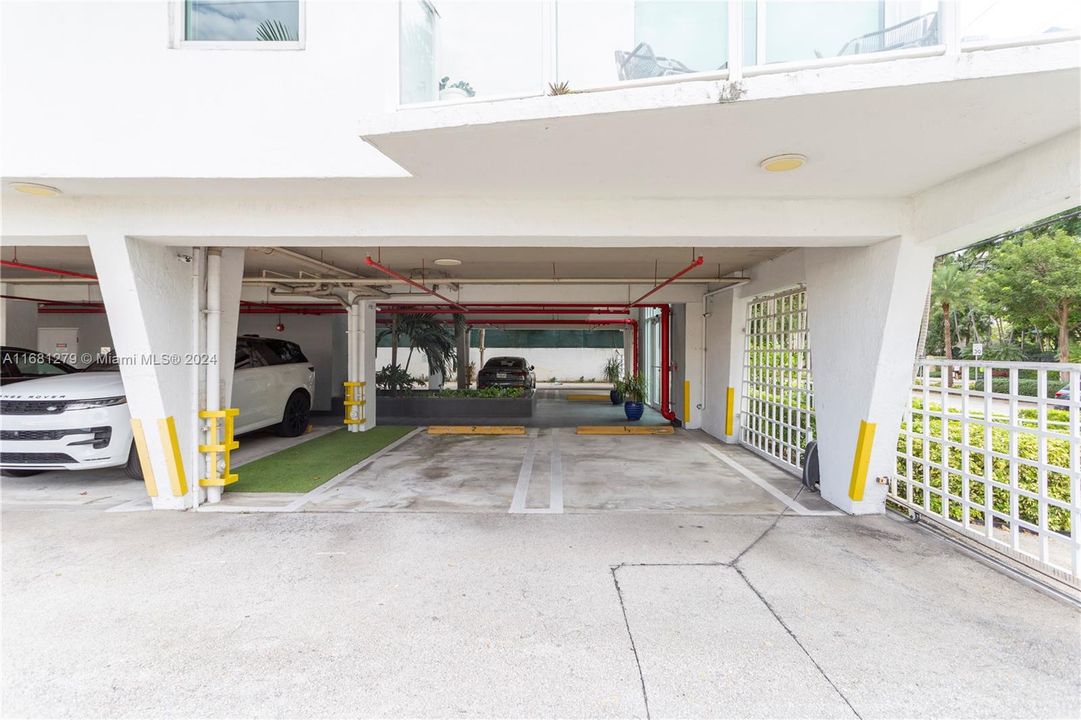 One assigned parking space (Garage Space #2)