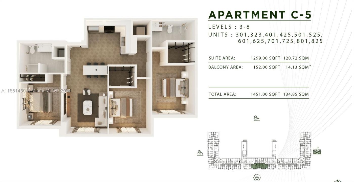 En Renta: $4,270 (3 camas, 3 baños, 0 Pies cuadrados)