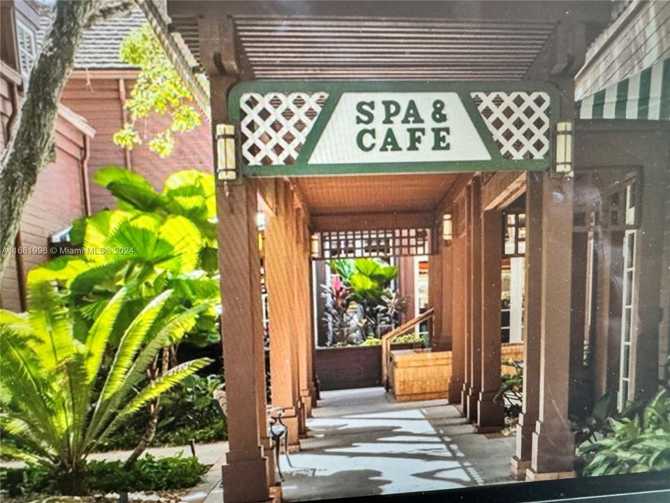 Spa, Gym and Cafe