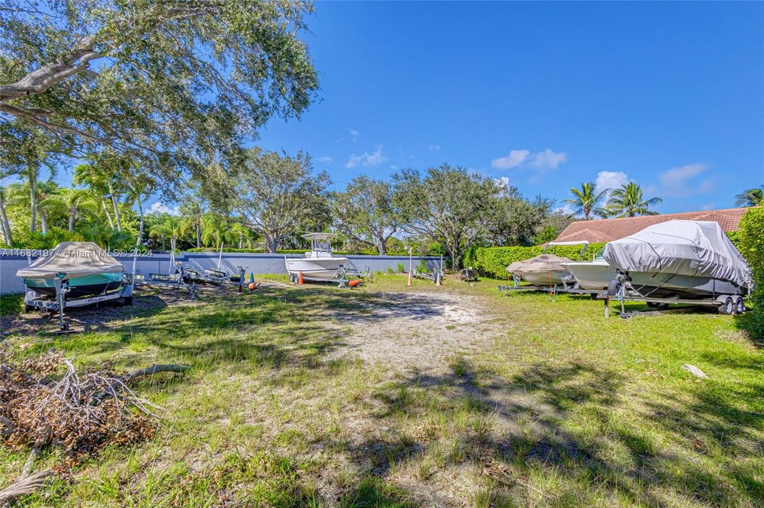 Private boat Storage yard for community