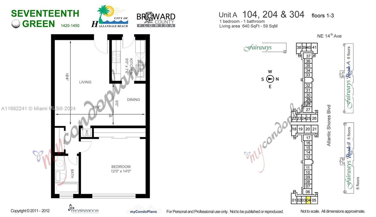 En Venta: $210,000 (1 camas, 1 baños, 640 Pies cuadrados)