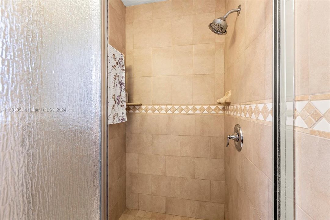 Primary Bathroom 2- Shower