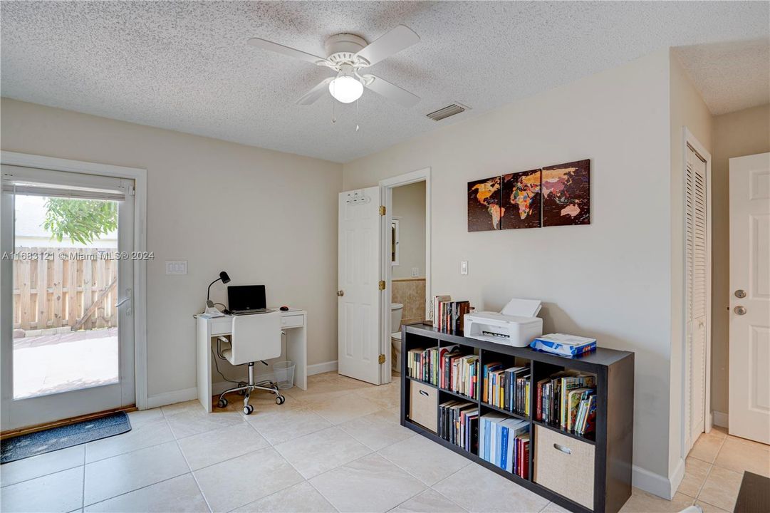 3rd Bedroom - Converted Garaged with independent Entrence