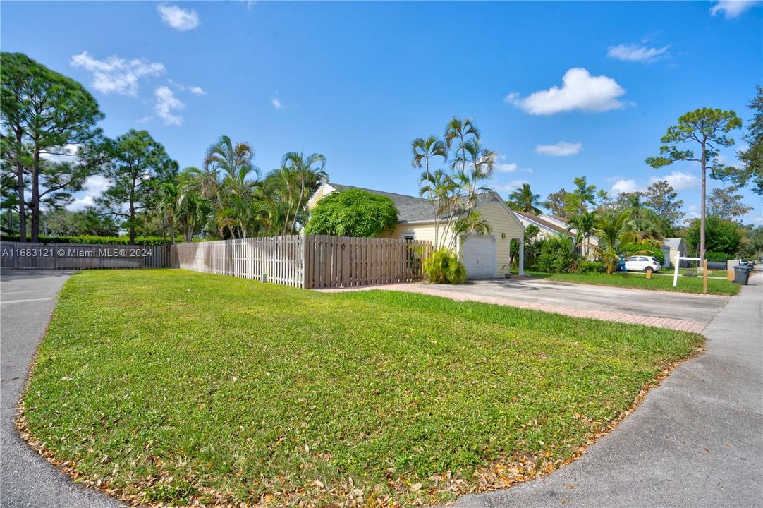 House and Corner Lot