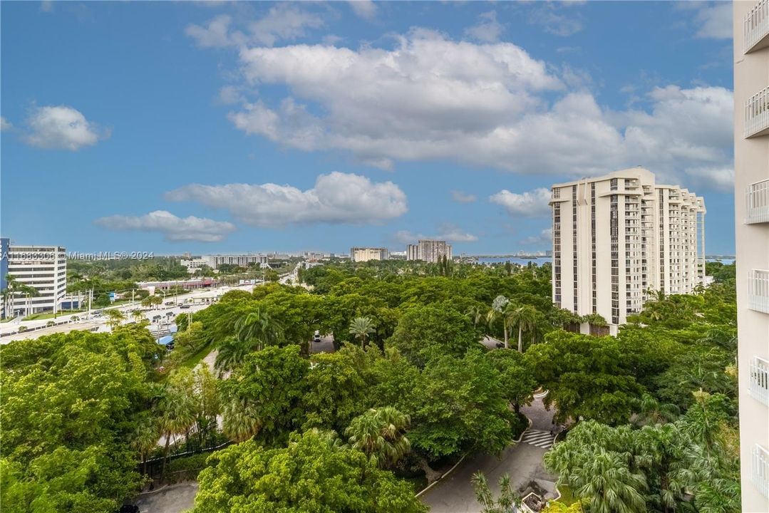 Garden and Bay view