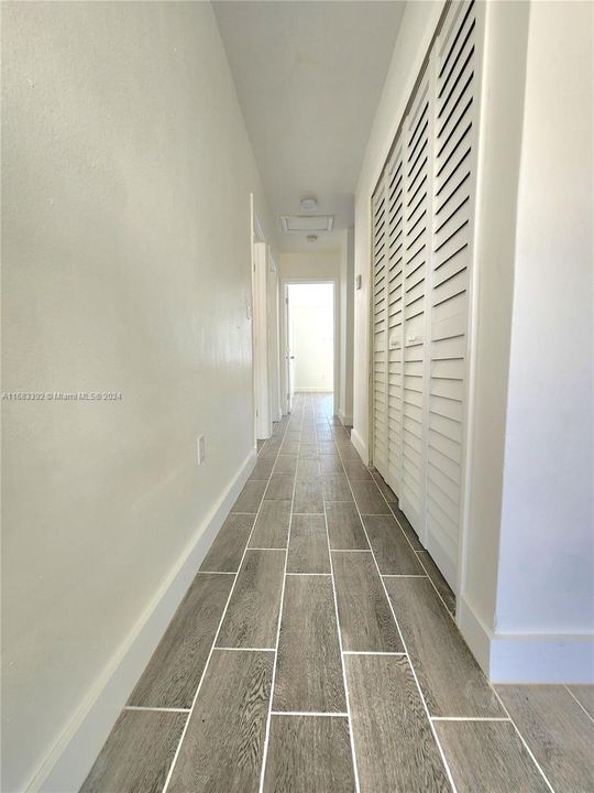 Hallway towards Bedrooms