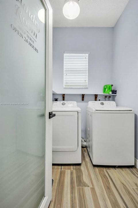 Separate Laundry Room