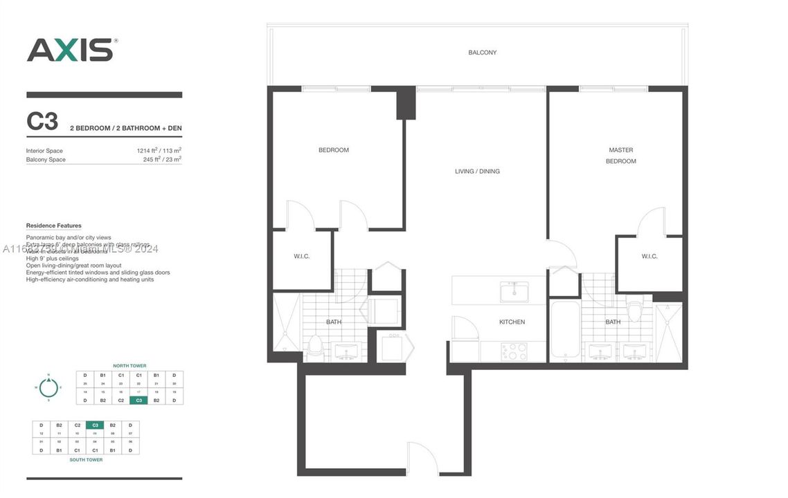 Active With Contract: $3,900 (2 beds, 2 baths, 1106 Square Feet)