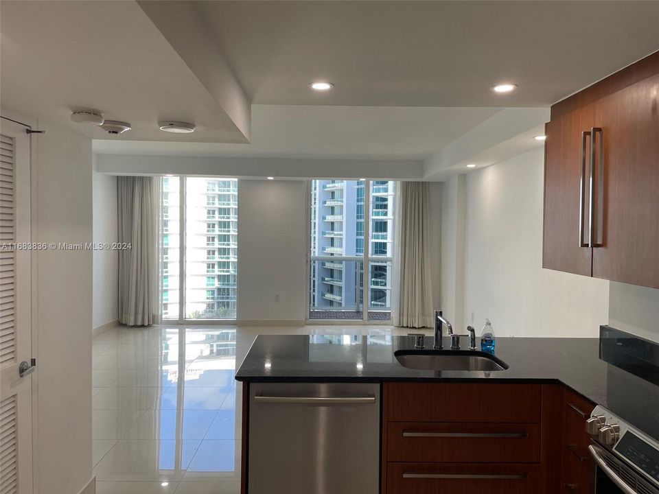 Kitchen- Living area