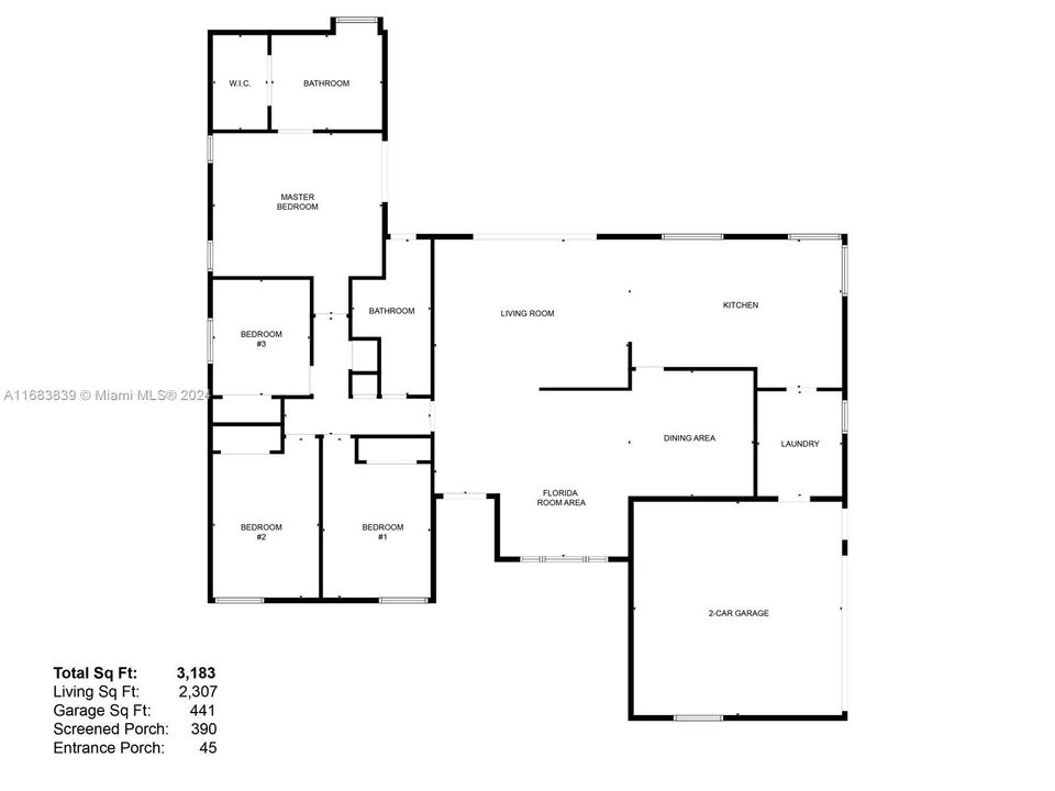 На продажу: $905,000 (4 спален, 2 ванн, 2307 Квадратных фут)