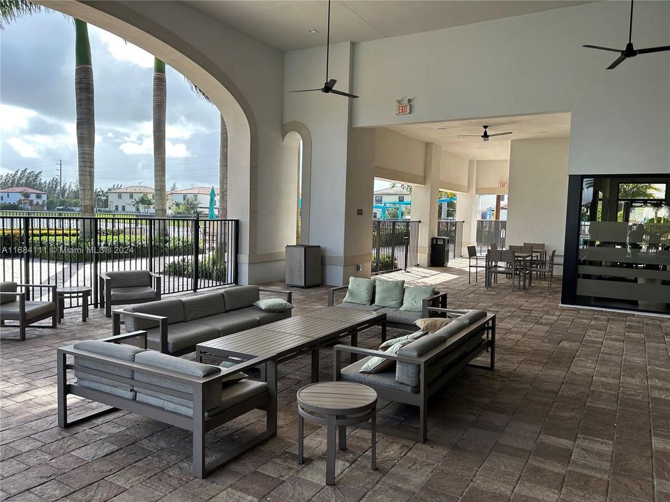 Terraces in Main Clubhouse