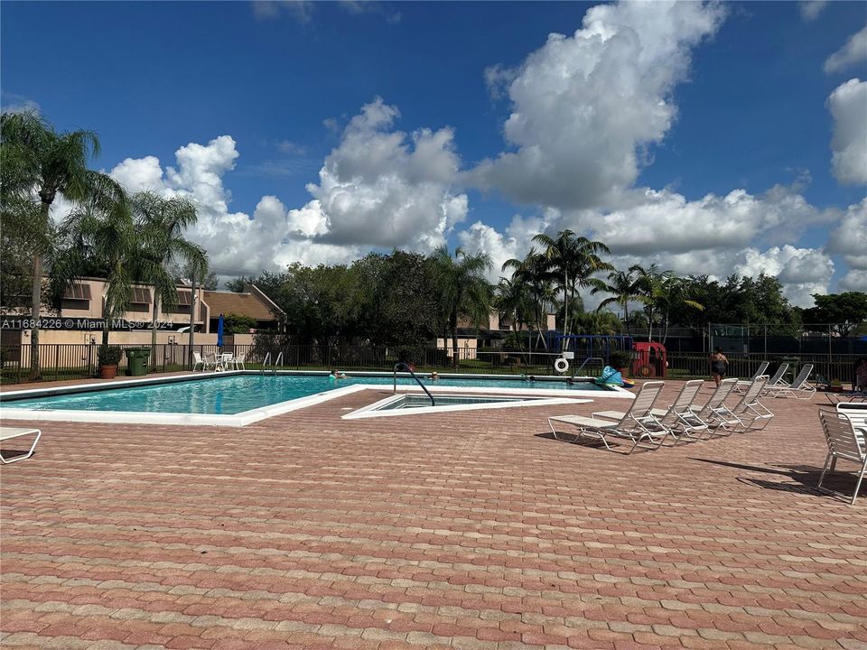 Main pool and playground