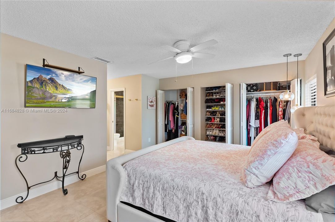 Primary Bedroom with it's own shoe closet