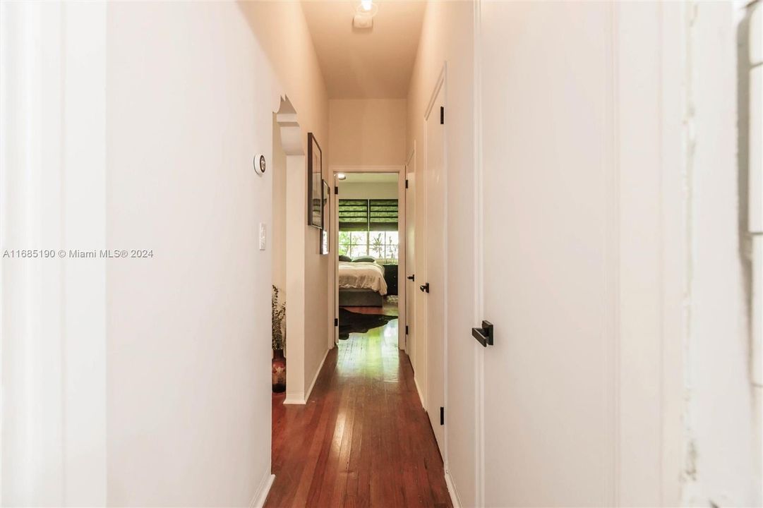 Hallway to Bedroom