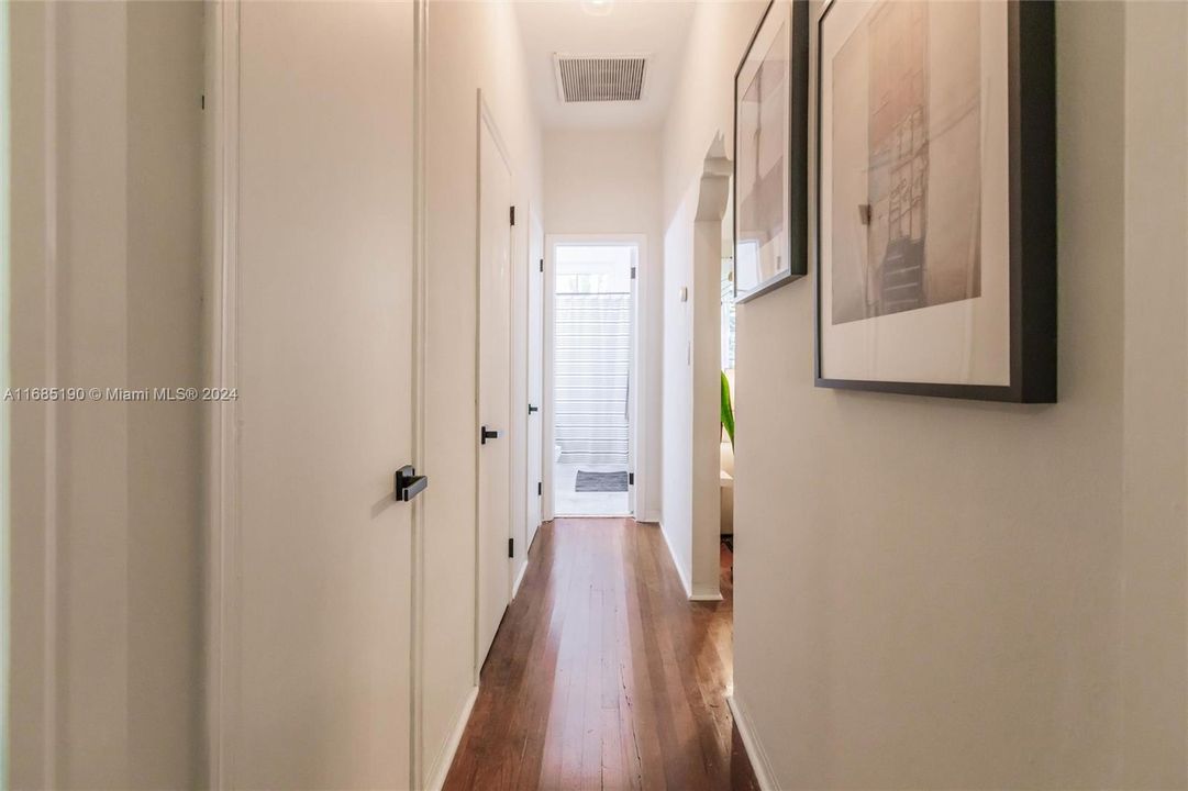 Hallway to Bathroom