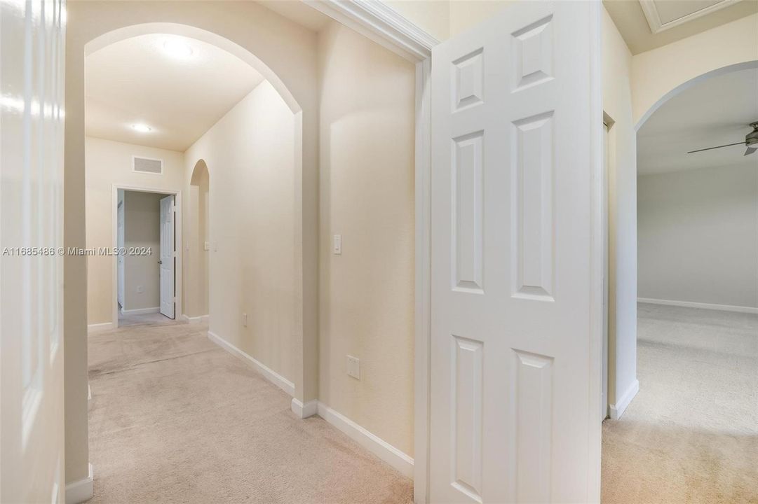 Hallway from Primary Bedroom