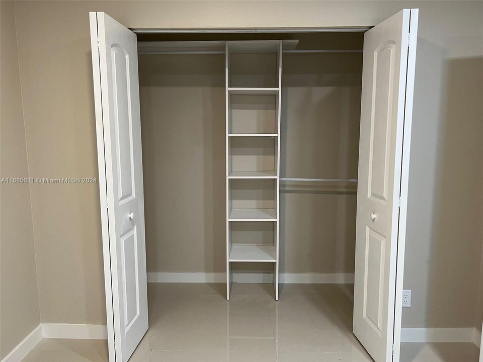 Master Bedroom closet