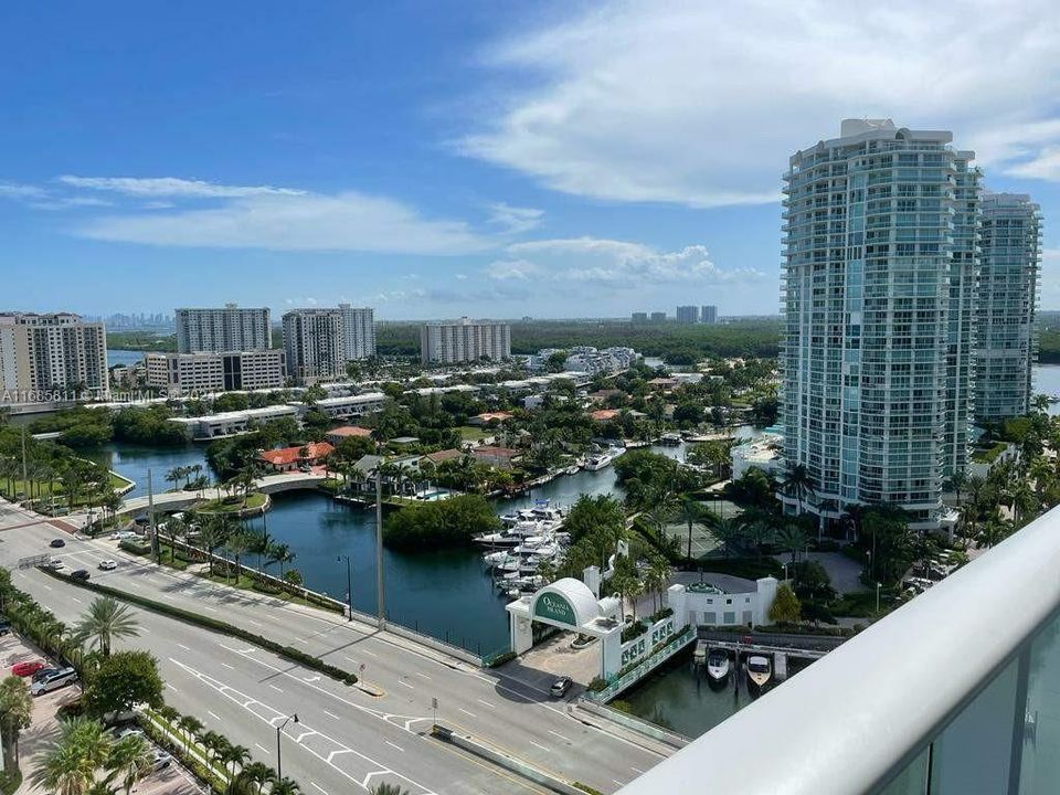 Main Balcony West View