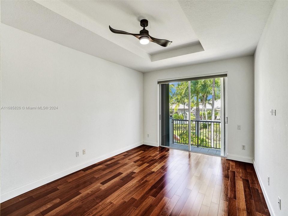 second floor with the balcony