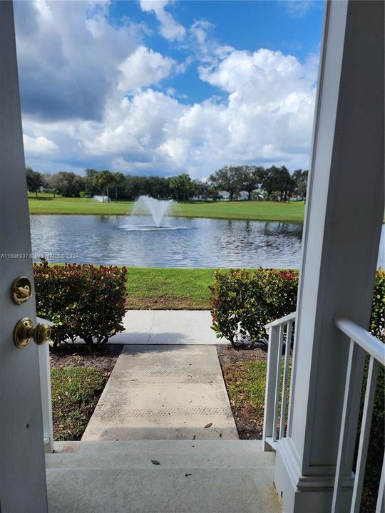 1st flr- View from front porch