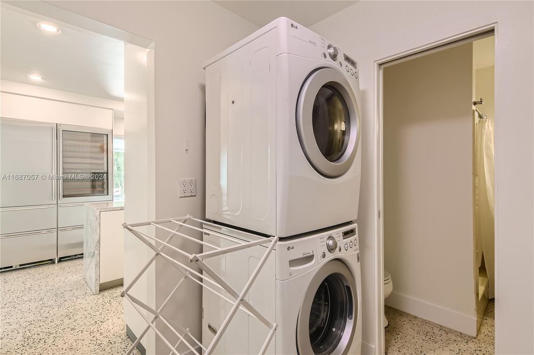 Full size washer and dryer