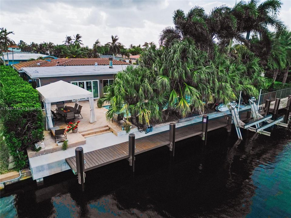 New Seawall and Dock