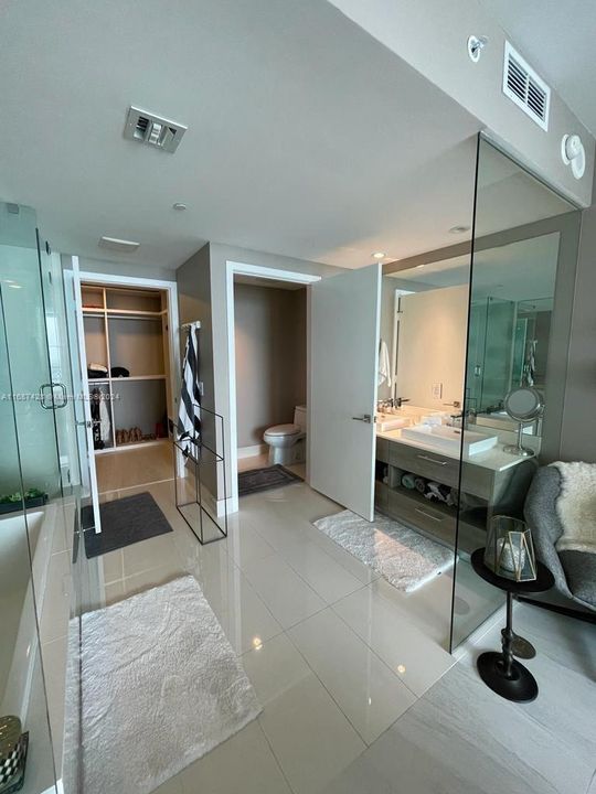 Master bathroom