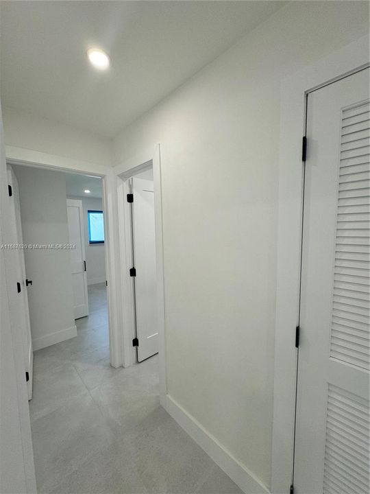 Hallway to Second Bedroom