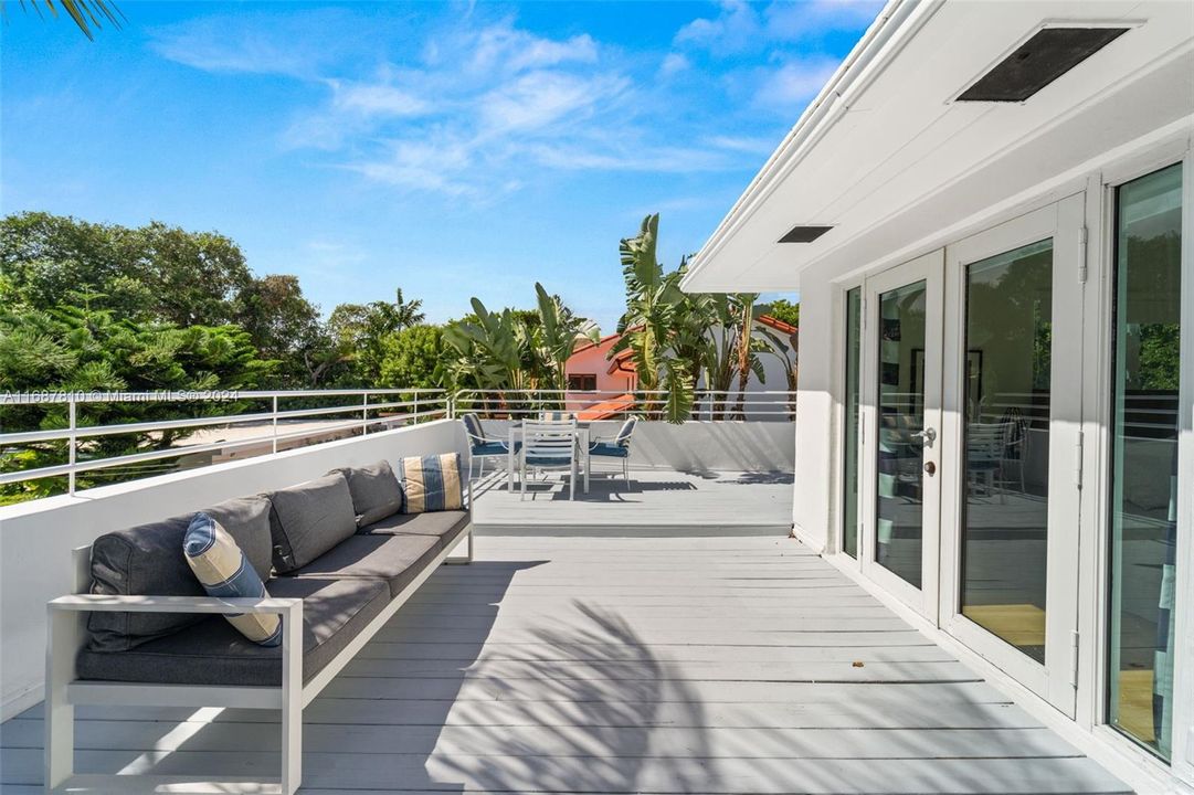 Master Bedroom Deck