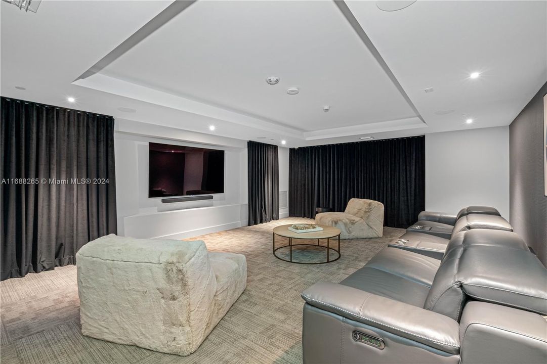 Indoor Movie Lounge