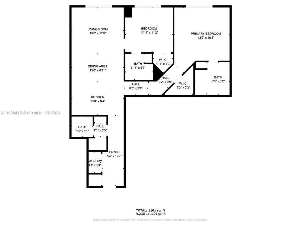 For Sale: $730,000 (2 beds, 2 baths, 1290 Square Feet)