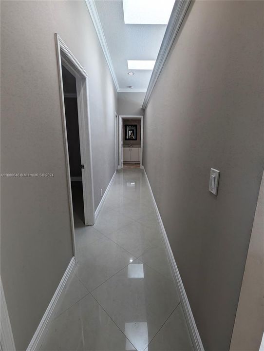 Hallway to bedrooms